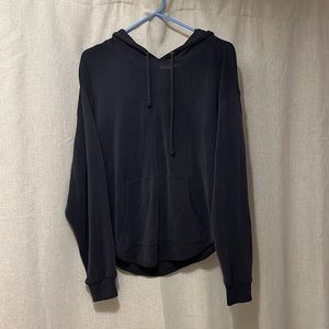 Dark grey Cyclebar sweatshirt with back cut outs